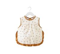 Gissroys Bavoir imperméable pour bébé et enfant - Tablier d'alimentation doux contre les taches., Little Fruit, L