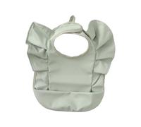 Gissroys Bavoir imperméable pour nourrisson en forme d'ange en forme d'aile en tissu Burp effacé portable pliable design réglable pour nouveau-nés enfants tablier tendance pour nourrisson tablier