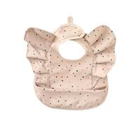 Gissroys Bavoir imperméable pour nourrisson en forme d'ange en forme d'aile en tissu Burp effacé portable pliable design réglable pour nouveau-nés enfants tablier tendance pour nourrisson tablier