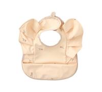 Gissroys Bavoir imperméable pour nourrisson en forme d'ange en forme d'aile en tissu Burp effacé portable pliable design réglable pour nouveau-nés enfants tablier tendance pour nourrisson tablier
