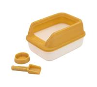 Gissroys Bol gradué 1:12 Boîte à glandes pour animaux de compagnie Kit de jeu pour enfants Poupelles réalistes Pelle miniature Chat Litière pour chat
