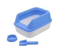 Gissroys Bol gradué 1:12 Boîte à glandes pour animaux de compagnie Kit de jeu pour enfants Poupelles réalistes Pelle miniature Chat Litière pour chat