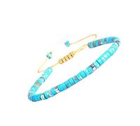 Gissroys Bracelet en pierre naturelle Perles de charme La paix et l'autodiscipline pour une tenue raffinée Bracelet en pierre artistique, taille unique, comme décrit