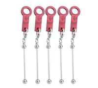 Gissroys Breloque en forme de boule de paille en acrylique - Accessoire pour boire