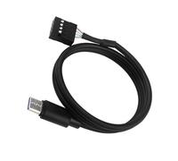 Gissroys Câble de conversion 9 broches vers USB C pour écran secondaire PC écran LCD connexion d'alimentation et données