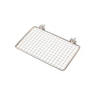 Gissroys Cage Bird Barch Plateforme en acier inoxydable Perroquets en filet Support de saut pour un repos sûr et confortable des oiseaux Support en acier inoxydable