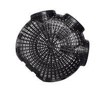 Gissroys Cage réutilisable d'extérieur pour crabes Loach Catch Basket anguille Cage crabes crevettes pièges professionnels 3/6/8 trous Équipement professionnel de piège à anguille