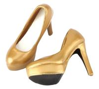 Gissroys Chaussures à talons hauts tendance Modèle pour poupées féminines 1/6 Design réaliste Tenue facile à changer pour poupées de collection Présentoir Accessoires de poupée