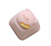 Gissroys Claviers mécaniques Capuchons de clé en résine avec art d'ours de dessin animé Améliore la saisie des caps de clés Échap Décoratif