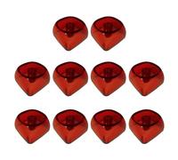 Gissroys Claviers mécaniques en cristal transparent Touches rétroéclairées Capuchons de clé MOAS Profil pour interrupteur 10 pièces Caps de clé en cristal