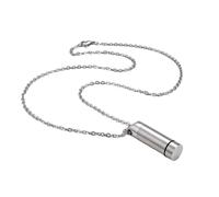 Gissroys Collier de parfum Ouvrir les bouteilles de parfum Pendentif Chaîne serpent Chaîne parfumée pour la mode Femmes Hommes Acier inoxydable Parfum, taille unique, comme décrit, Comme décrit