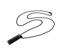Gissroys Collier de parfum Ouvrir les bouteilles de parfum Pendentif Chaîne serpent Chaîne parfumée pour la mode Femmes Hommes Acier inoxydable Parfum, taille unique, comme décrit, Comme décrit