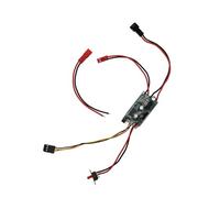 Gissroys Contrôleur de moteur ESC brossé efficace avec freins 16 A/30 A pour télécommandes mises à niveau du véhicule modification pièce télécommande voiture