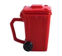 Gissroys Corbeille à déchets amusante tasses à café 400 ml déchets en céramique peuvent être idéales pour les boissons chaudes et froides Céramique Créative pour les cafés du ministère de l'Intérieur