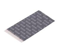 Gissroys Coussin chauffant en silicone fin - Transfert de chaleur efficace - Pour ordinateur CPU GPU - Feuille de refroidissement 0 5/1/1 5/2/2 5/3 mm - Dissipateur thermique en silicone