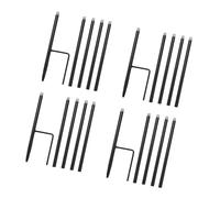 Gissroys Crochet de jardin de montage facile pour support de plantes Aucun outil nécessaire Matériaux de fer Support Manteaux d'oiseaux Poteau de jardin extérieur