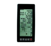 Gissroys Cycling Fitness Moniteur de fréquence cardiaque Tachymètre avec distance calorique compteur kilométrique Suivi pour la distance d'entraînement numérique de la roue d'entraînement pour la