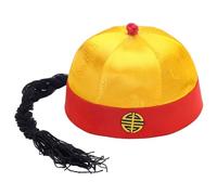 Gissroys Dynastie chinoise traditionnelle pour un usage quotidien et des spectacles de danse. Chapeau d'empereur pour les fêtes costumées pour enfants. Costume chinois