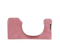 Gissroys Élégant étui demi-valise en cuir synthétique pour X100VI avec accès au bouton sans couture et améliore la protection de l'étui pour appareil photo trépied avec la protection du montage sur