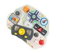 Gissroys Enfants en bois Commercial Boards pour enfants d'âge préscolaire Jouets éducatifs interactifs Jeu de main Moteur éducatif Compétences Jouet à main de développement Téléphone portable Yeux