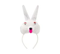 Gissroys Ensemble de costume Bunnies avec oreilles de Bunnies, bandeau Bowtie Tail Paws, gants, tutus pour enfants, Halloween, cosplay, fête