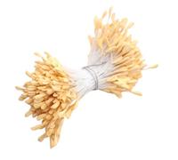 Gissroys Ensemble d'étamines de fleurs réutilisables en tissu pour bricoler des vêtements, des centres de table et des décorations d'événement. Centres de fleurs en tissu