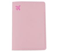 Gissroys Étui fonctionnel en cuir PU pour passeport avec broderie carte de voyage à la mode pour ranger des documents en toute sécurité Organisateur de voyage à la mode, c, Beauté de masse