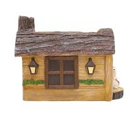 Gissroys Exquis dessin animé souche maison ornement ménage fournitures enfants jouets décorations pour pots de fleurs lunettes de fenêtre pot de fleurs pot de fleurs