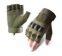 Gissroys Gants de cyclisme confortables Gants palmiers résistants à l'abrasion Mitaines multi-usage pour vélo d'extérieur Équipement de sport Lavage à la main Accessoires de cyclisme, Z903 Army Green