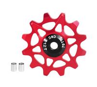 Gissroys Guide de chaîne de vélo universel - Résistant à la corrosion - Résistant aux intempéries - Avec plusieurs tailles de roues dentées - Montage rapide des disques scolaires
