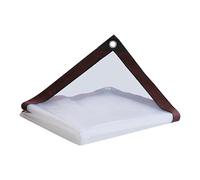 Gissroys Haute transparence Housse imperméable Plan Protection solaire pour la culture de fleurs Meubles d'extérieur Protection lourde et imperméable pour installation de balcon