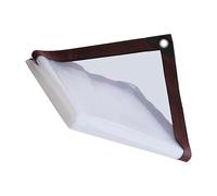 Gissroys Haute transparence Housse imperméable Plan Protection solaire pour la culture de fleurs Meubles d'extérieur Protection lourde et imperméable pour installation de balcon