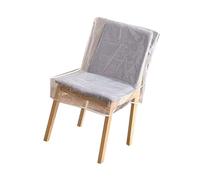 Gissroys Housse De Protection en PVC Transparent pour Chaise Manchon De Protection Résistant À l'eau pour Les Ménages Et Les Lieux Commerciaux pour Les Banquets D'hôtel
