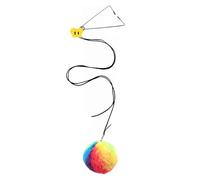 Gissroys Jouet d'exercice interactif en forme de chat turc - Jouet d'exercice - Favorise une activité physique saine - Jouet en peluche non toxique