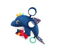 Gissroys Jouet suspendu en forme de baleine en peluche pour bébé Cadeaux pour bébé Infant Lit Around Décoration suspendue Jouets Accessoires Thé Relief Toy