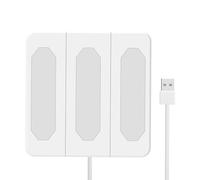 Gissroys Lampe de travail flexible 3 x 15 W USB LED 306 LED Entrée 5 V pour réparation automobile Intérieur Interrupteur pliable USB Lampe