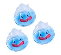 Gissroys L'art du paysage d'Halloween illuminant montre des citrouilles et des chauves-souris lumineuses pour la décoration de la cour de fête Clown lumineux Figurine en résine de citrouille