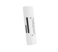 Gissroys Lecteur de carte mémoire USB C Adaptateur double fente Transfert de fichiers rapide pour appareils informatiques cartes Lecteur de carte OTG