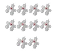 Gissroys Lot de 10 valves de contrôle pour pompes à air d'aquarium - Tuyau de 3/16" - Flux d'air unidirectionnel - Empêche le reflux - Accessoires unidirectionnels non retour pour pompes à air