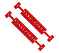 Gissroys Lot de 2 indicateurs de score, 10 chiffres, tableau de football, pour table de foosball, table de football standard