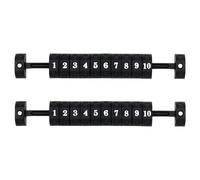Gissroys Lot de 2 indicateurs de score, 10 chiffres, tableau de football, pour table de foosball, table de football standard