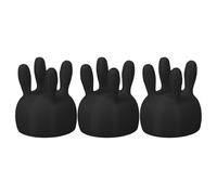 Gissroys Lot de 3 capsules de lait en carton de vache - Couvercle amusant - Design pour une distribution facile du lait - Bouteille amusante