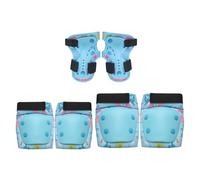 Gissroys Lot de 6 protections pour enfants de 3 à 8 ans pour patinage, genouillères, coudières, patinage à roulettes
