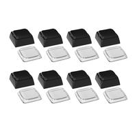 Gissroys Lot de 8 capuchons de clé PC profil XDA pour une saisie confortable et améliore l'esthétique du clavier pour claviers mécaniques PBT