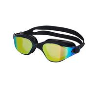 Gissroys Lunettes de natation réglables pour garçons et filles 6-14 Revêtement de protection Cadre en silicone souple Accessoires de plage Brassard de natation réglable Joint en silicone souple