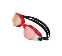 Gissroys Lunettes de natation réglables pour garçons et filles 6-14 Revêtement de protection Cadre en silicone souple Accessoires de plage Brassard de natation réglable Joint en silicone souple