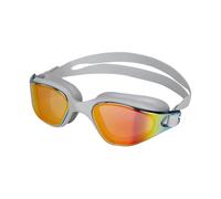 Gissroys Lunettes de natation réglables pour garçons et filles 6-14 Revêtement de protection Cadre en silicone souple Accessoires de plage Brassard de natation réglable Joint en silicone souple