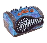 Gissroys Mimik Poitrine Cube Résine Boîte de Rangement Trois Yeux Étanche RPG Cas Drôle Boîte Organisateur Jouet Cadeau Bijoux Boîtes & Organisateurs