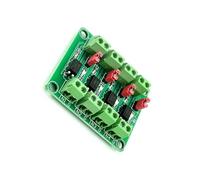Gissroys Module adaptateur de tension isolé optoélectronique 2/4/8 canaux avec sortie 3 6-30 V pour protection de circuit optocoupleur Carte d'isolation