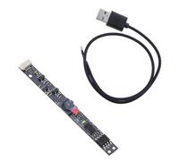 Gissroys Module de caméra USB haute résolution 720p pour ordinateur portable 1 million d'interfaces USB 2.0 claires et colorées